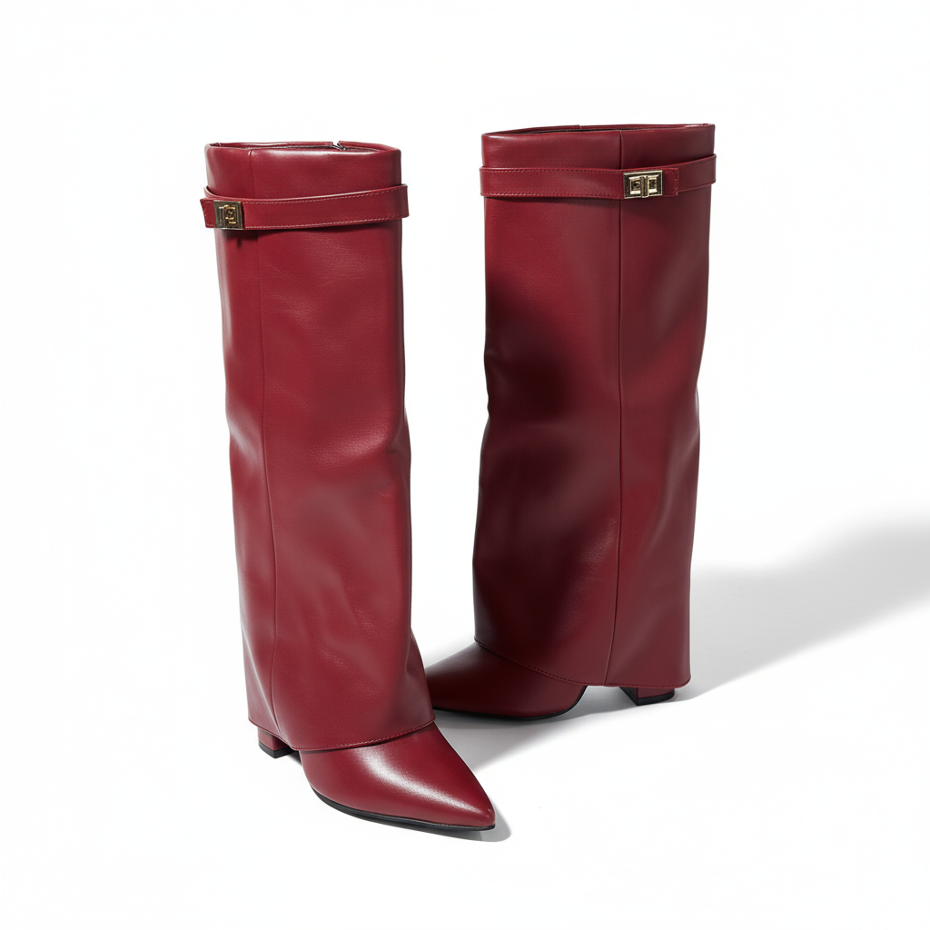 Gijón™ botas rojas