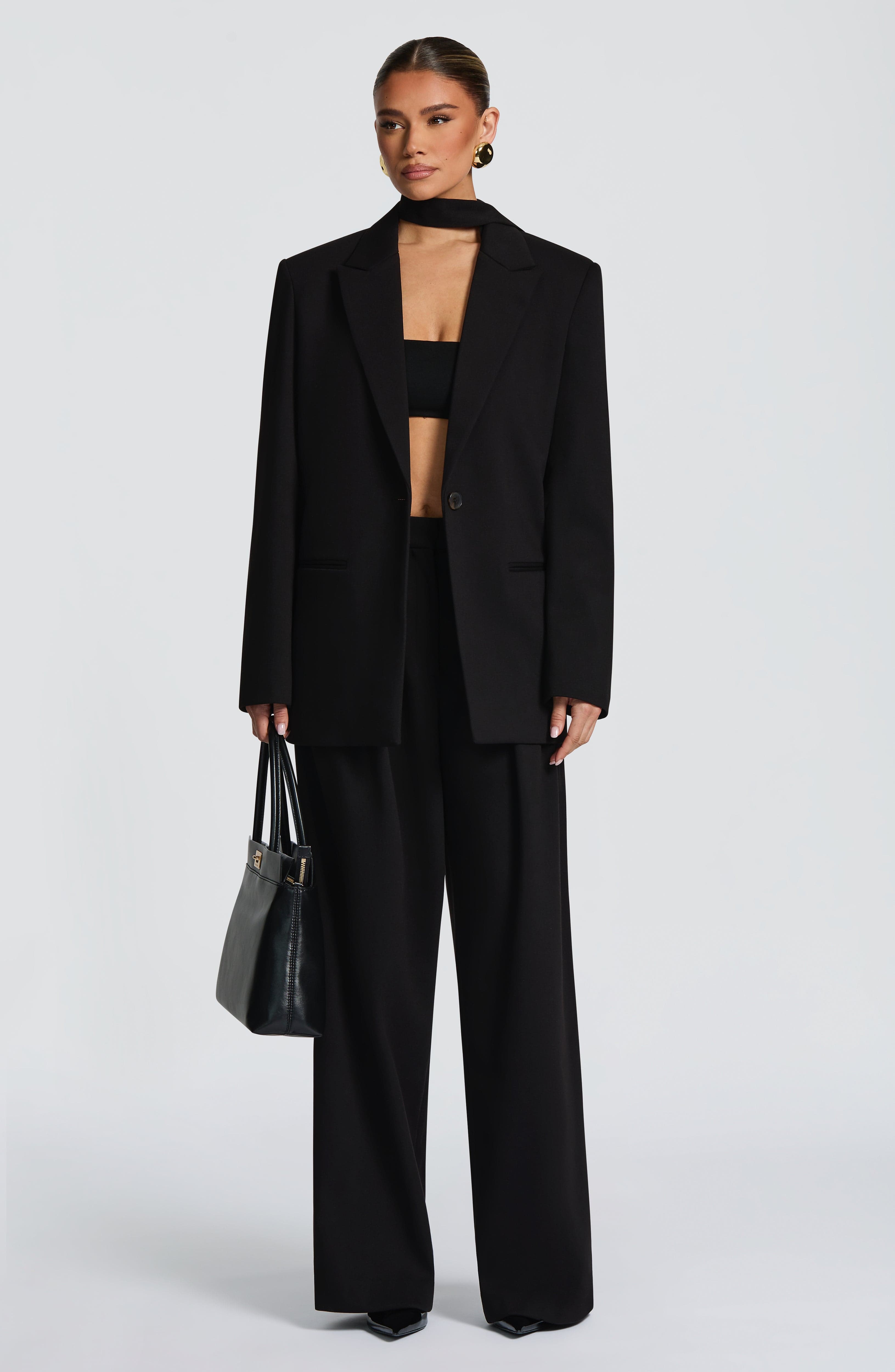 Reece Blazer - Black Jacket Babyboo Fashion Premium Exclusive Design