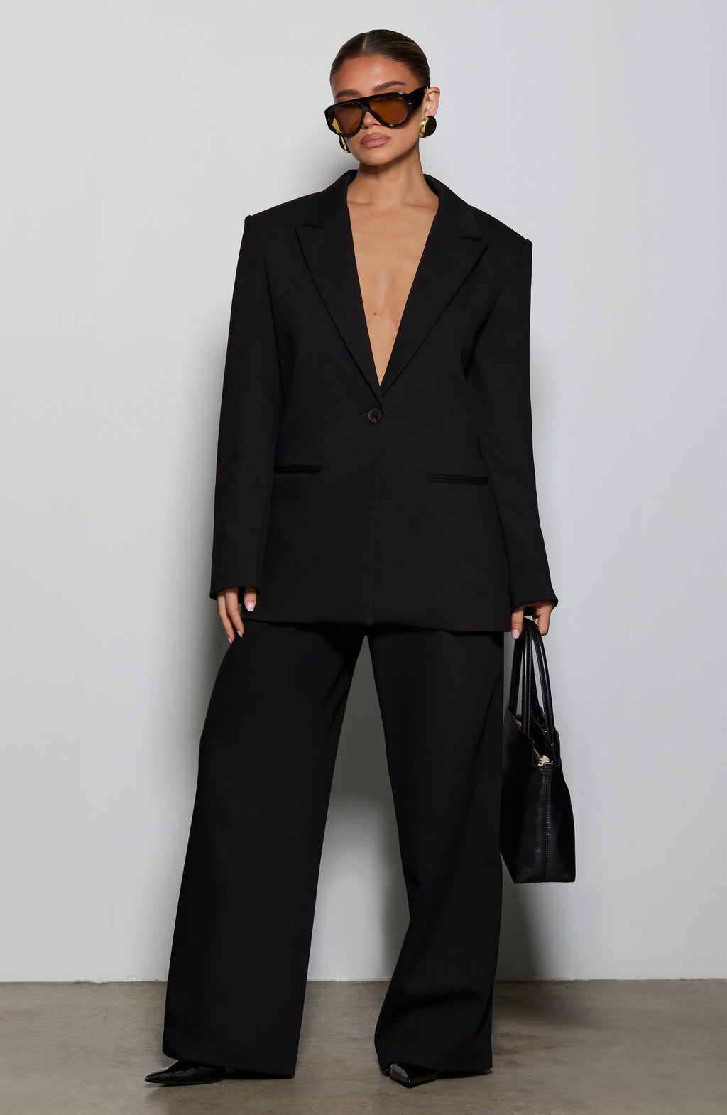 Reece Blazer - Black Jacket Babyboo Fashion Premium Exclusive Design