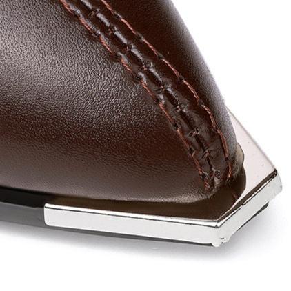 Meline™ botas con punta cromada